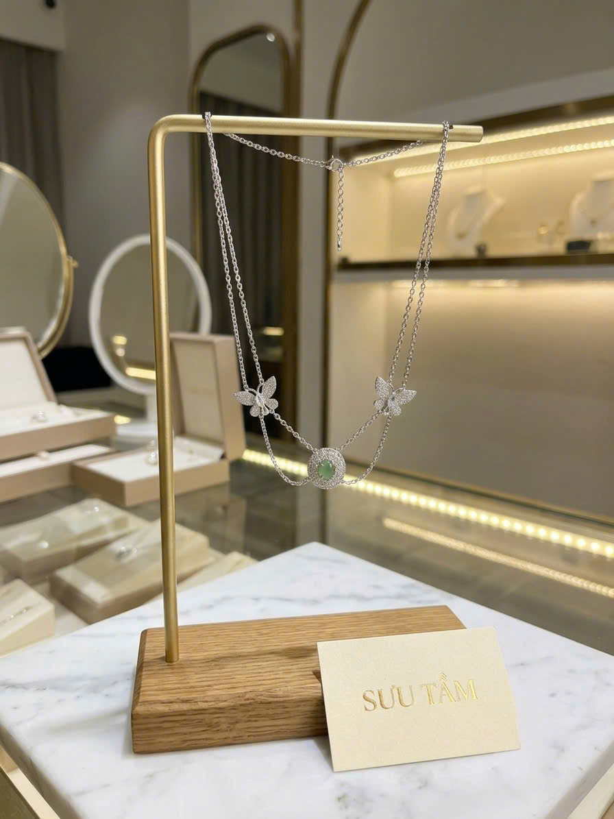 Phỉ thúy chế tác - Hồ Điệp Uyển Vũ